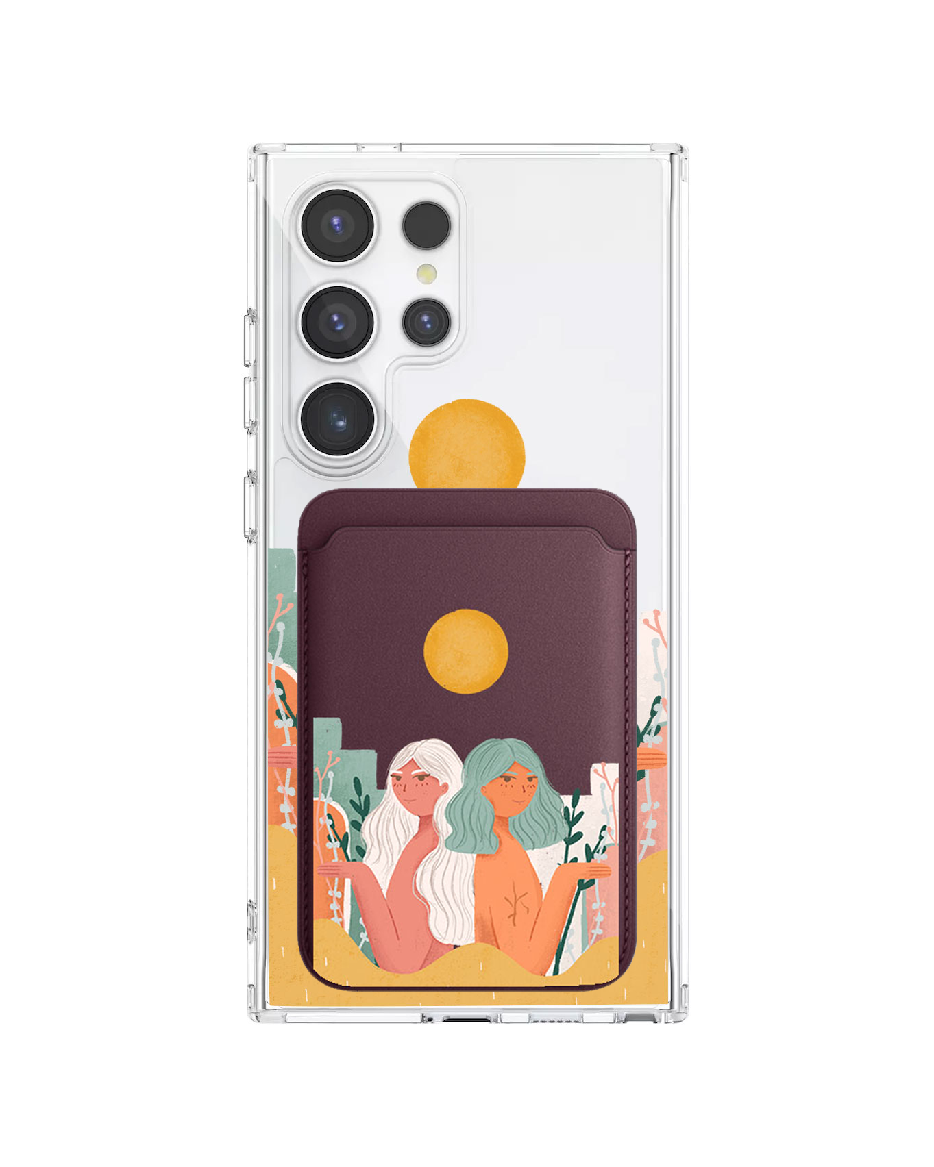 เคสกระเป๋าสตางค์แม่เหล็ก Android - We're Beautiful