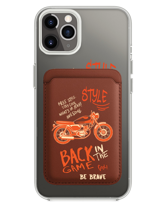 iPhone Magnetic Wallet Case - Back in the Game