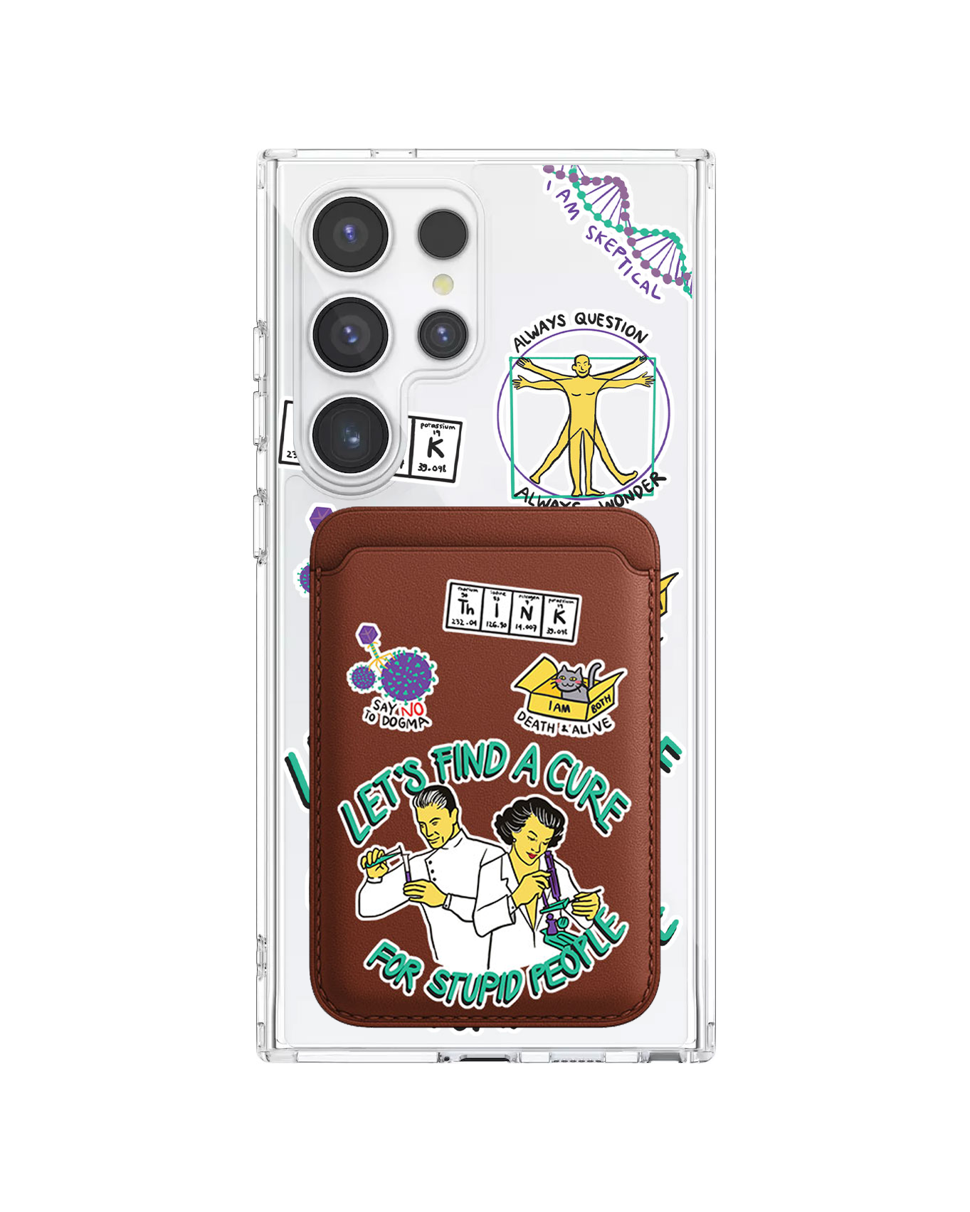 Android Magnetic Wallet Case - Science 2.0