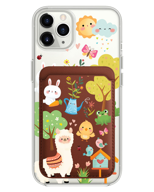 حافظة محفظة مغناطيسية للآيفون - سبرينغ