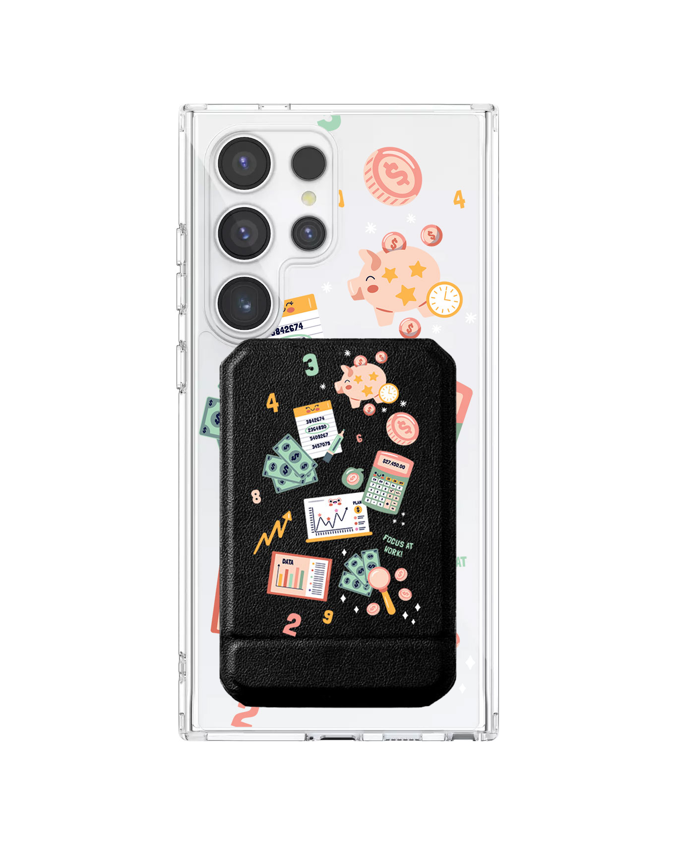 Android Magnetic Multifold Wallet - Finance