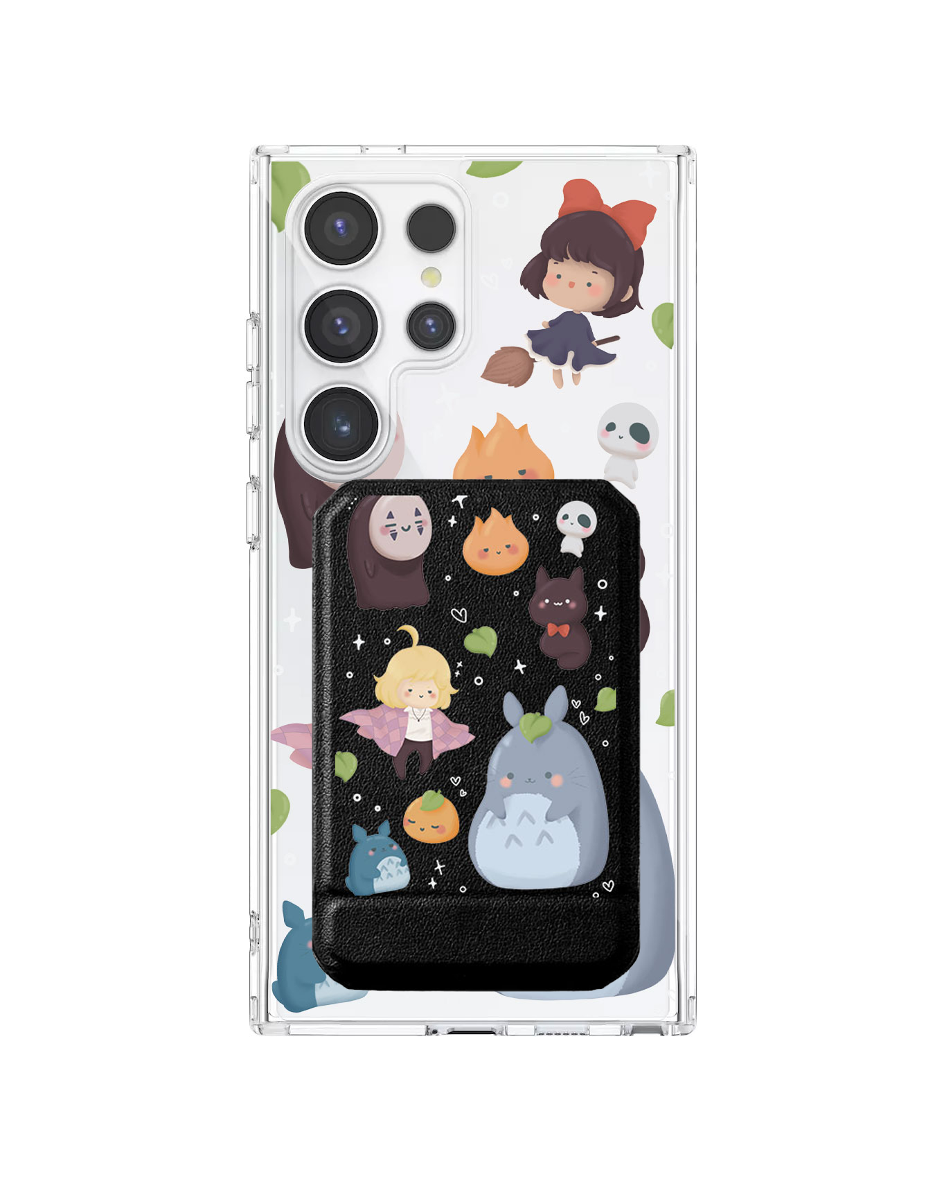 Android Magnetic Multifold Wallet - Ghibli