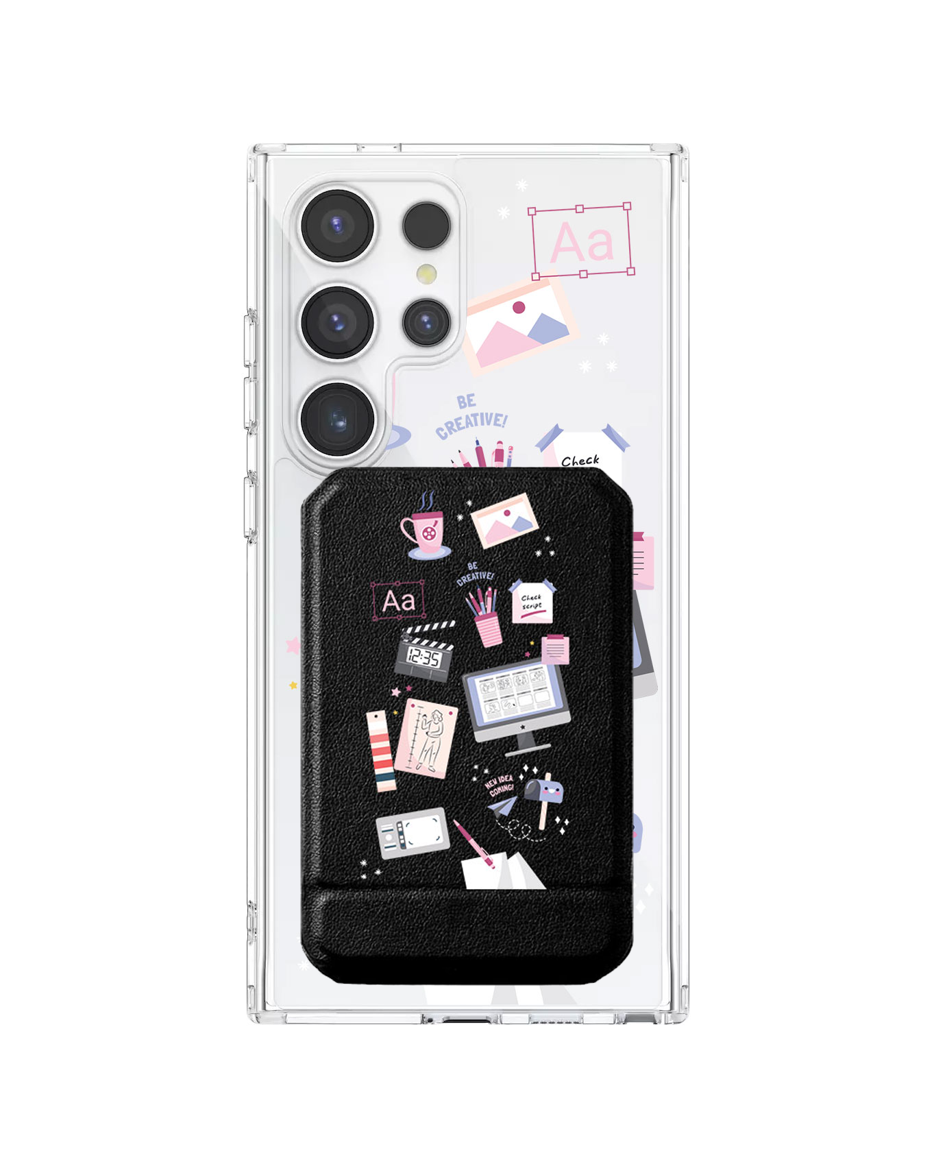 Android Magnetic Multifold Wallet - Designer