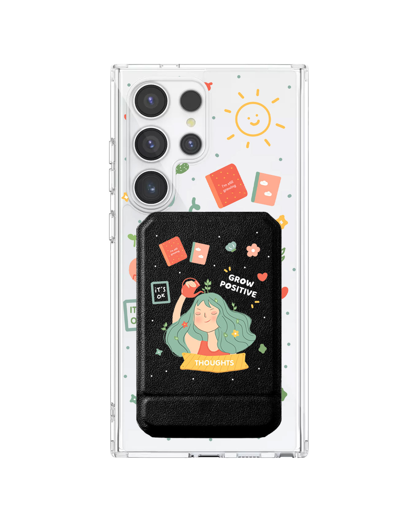 Android Magnetic Multifold Wallet - Grow