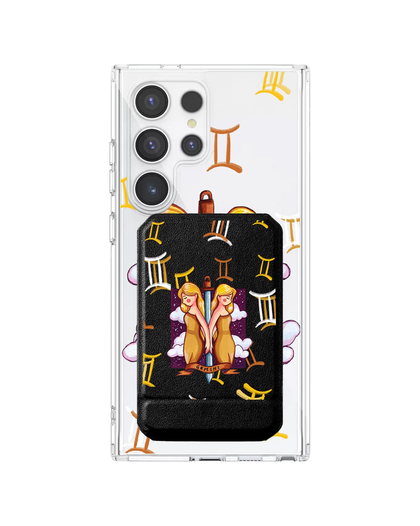 Android Magnetic Multifold Wallet - Gemini