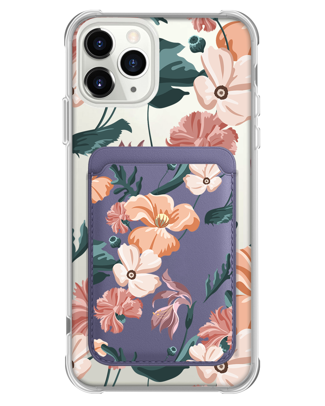 iPhone Magnetic Wallet Case - Botanical Garden 1.0