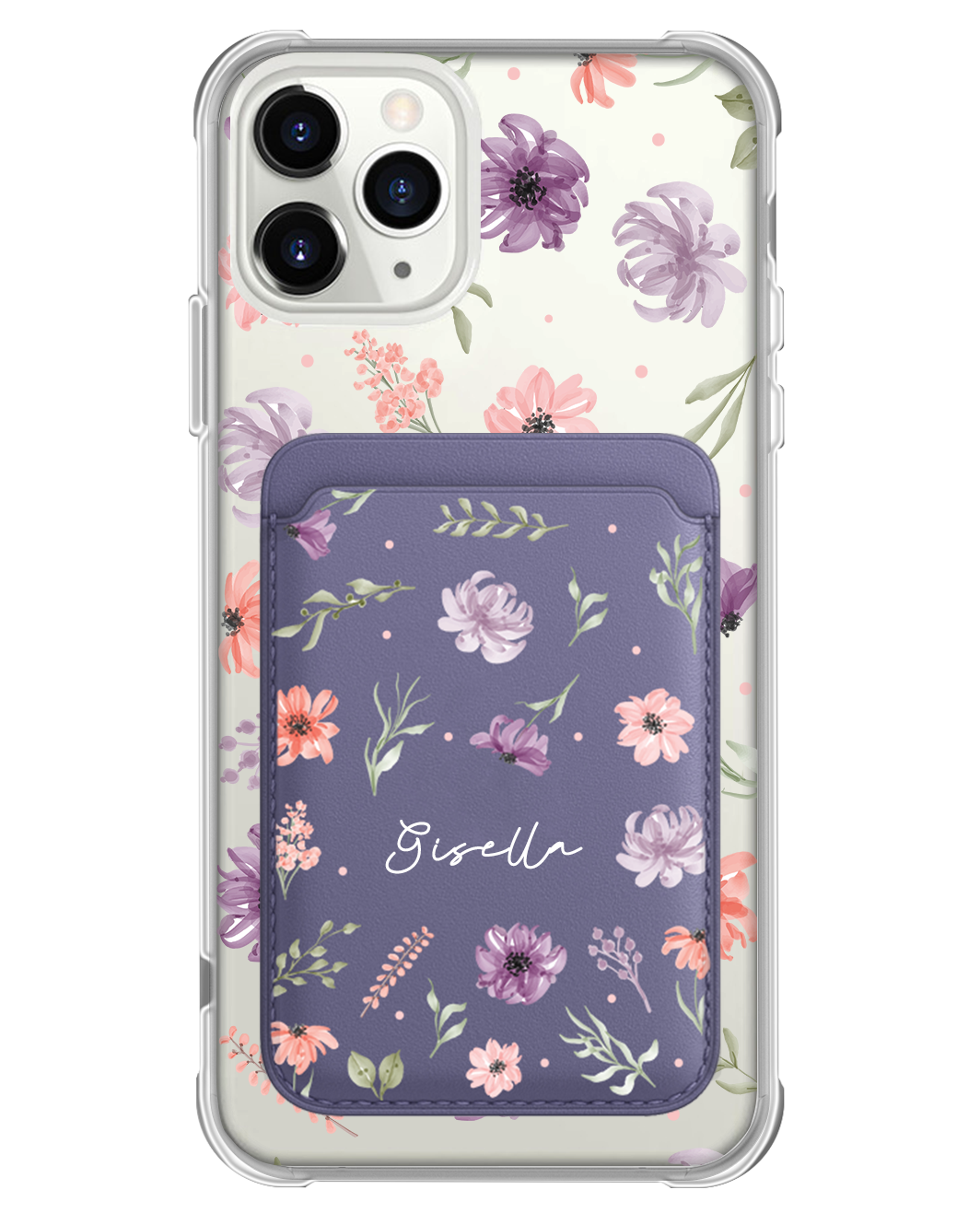 iPhone Magnetic Wallet Case - Botanical Garden 3.0