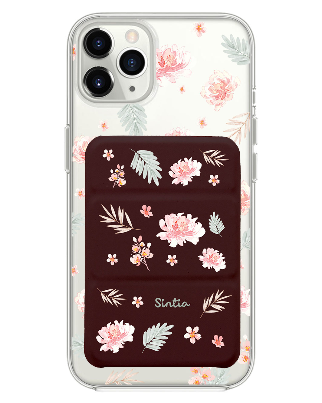 เคสพับสามทบแบบแม่เหล็กสำหรับ iPhone - Botanical Garden 4.0
