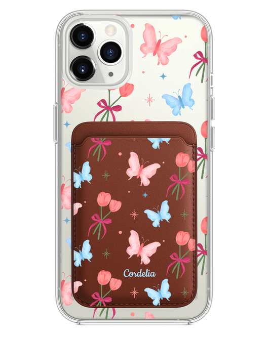 حافظة مغناطيسية لهاتف iPhone - Coquette Butterfly