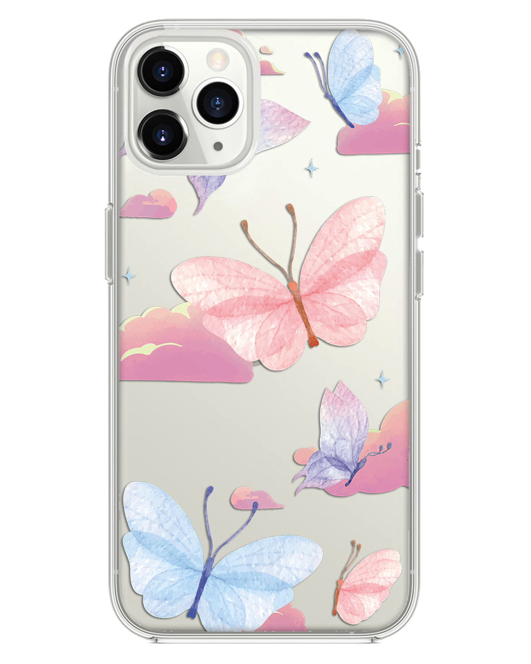 iPhone Rearguard Hybrid - Butterfly Clouds