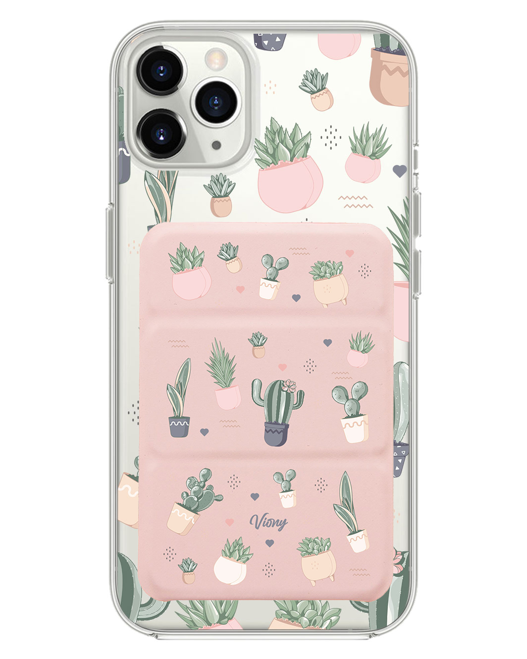 เคสพับสามทบแม่เหล็กสำหรับ iPhone - Cactus 2.0