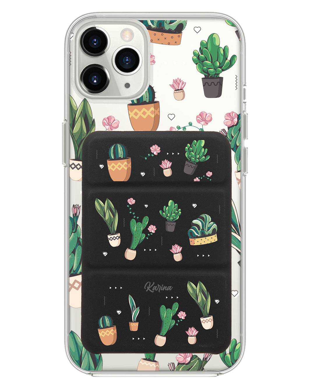 เคสพับสามทบแม่เหล็กสำหรับ iPhone - Cactus 3.0