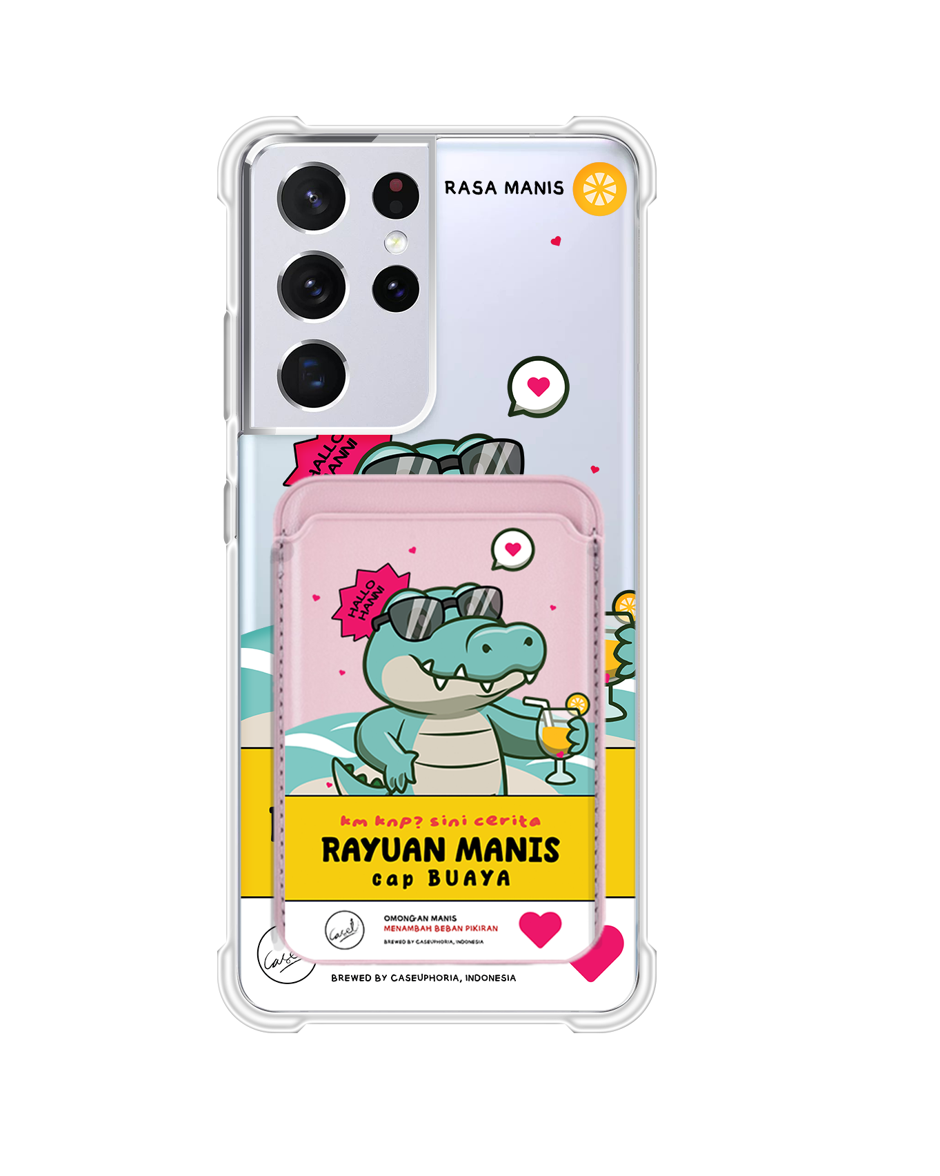 حافظة محفظة أندرويد مغناطيسية - كاب بوايا