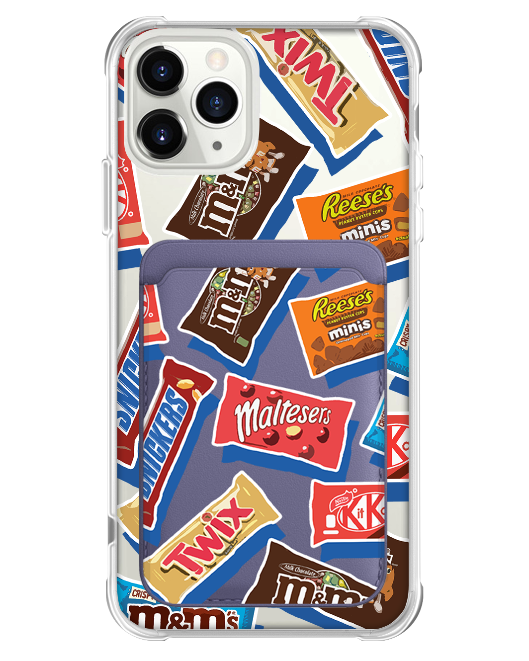 iPhone Magnetic Wallet Case - Choco Sweet