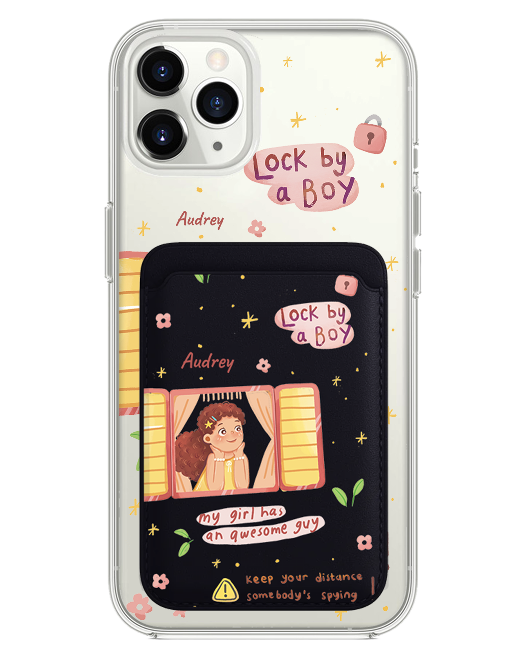 เคส iPhone แบบแม่เหล็ก - Crush Girl (เคสคู่รัก)