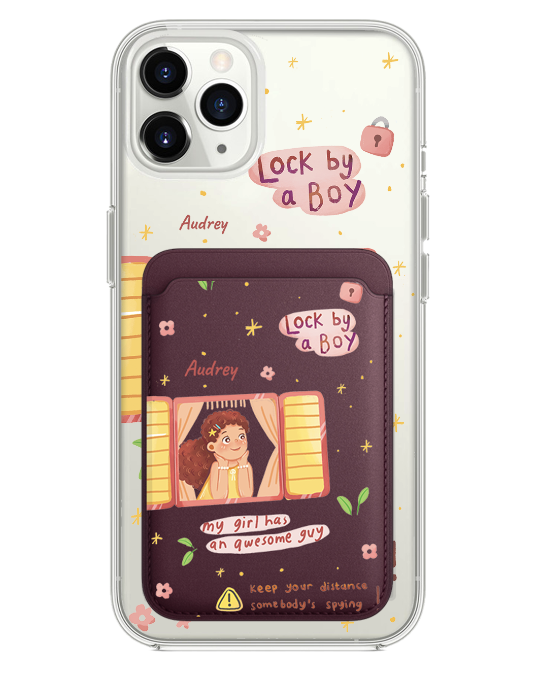 เคส iPhone แบบแม่เหล็ก - Crush Girl (เคสคู่รัก)