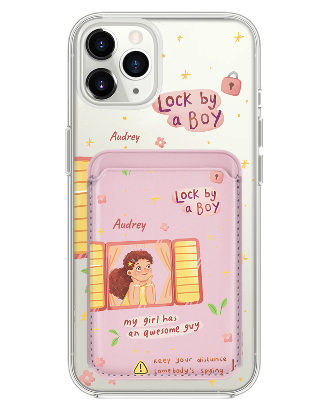 เคส iPhone แบบแม่เหล็ก - Crush Girl (เคสคู่รัก)