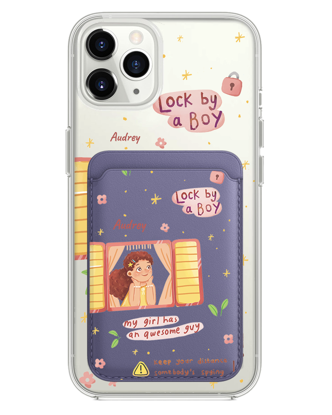 เคส iPhone แบบแม่เหล็ก - Crush Girl (เคสคู่รัก)