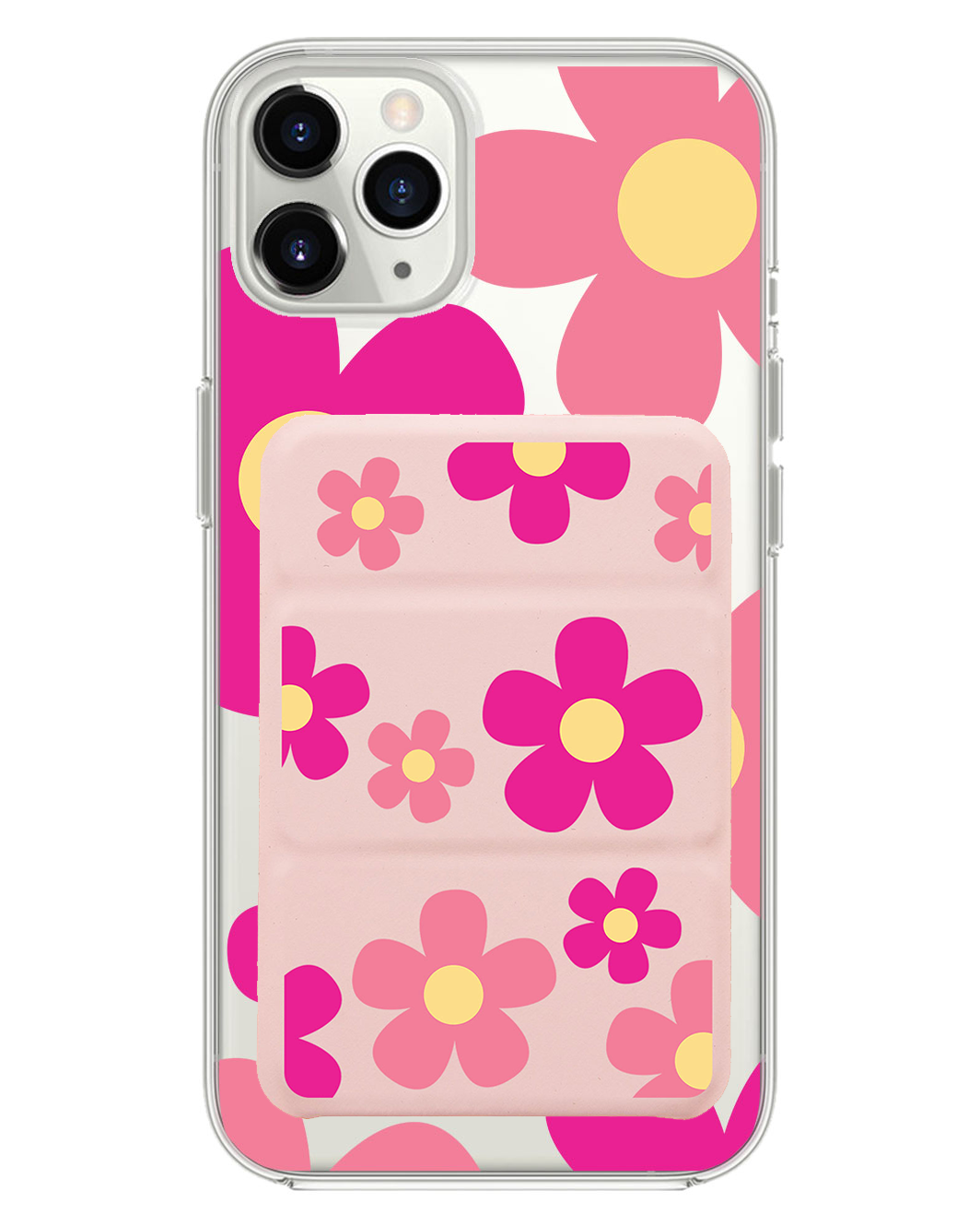 เคสพับสามทบแม่เหล็กสำหรับ iPhone - Daisy Delight