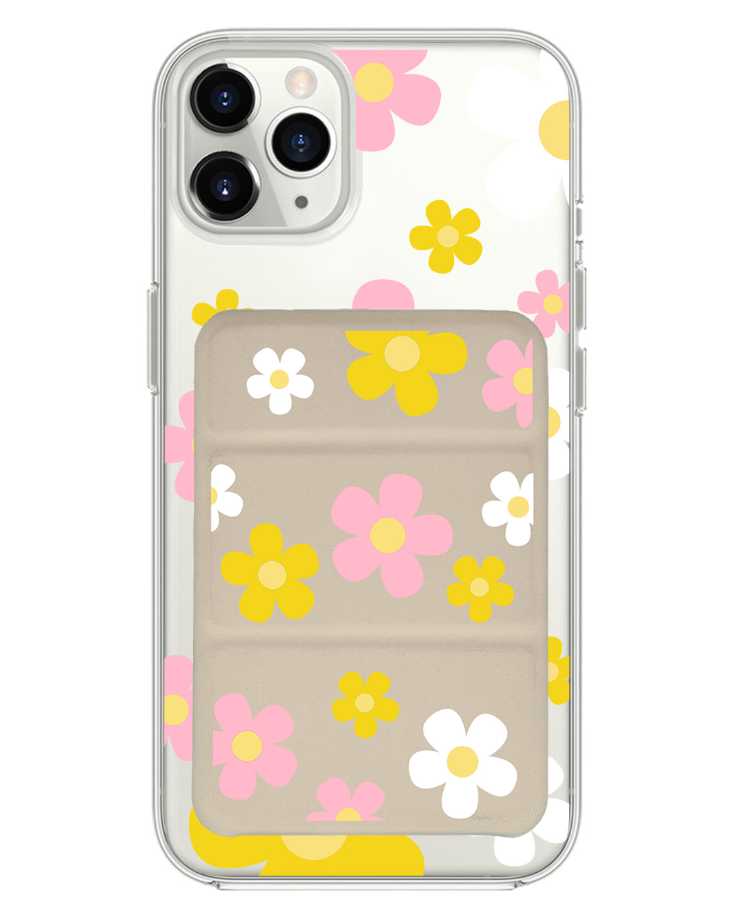 حافظة مغناطيسية ثلاثية الطيات لهاتف iPhone - Daisy Fresh