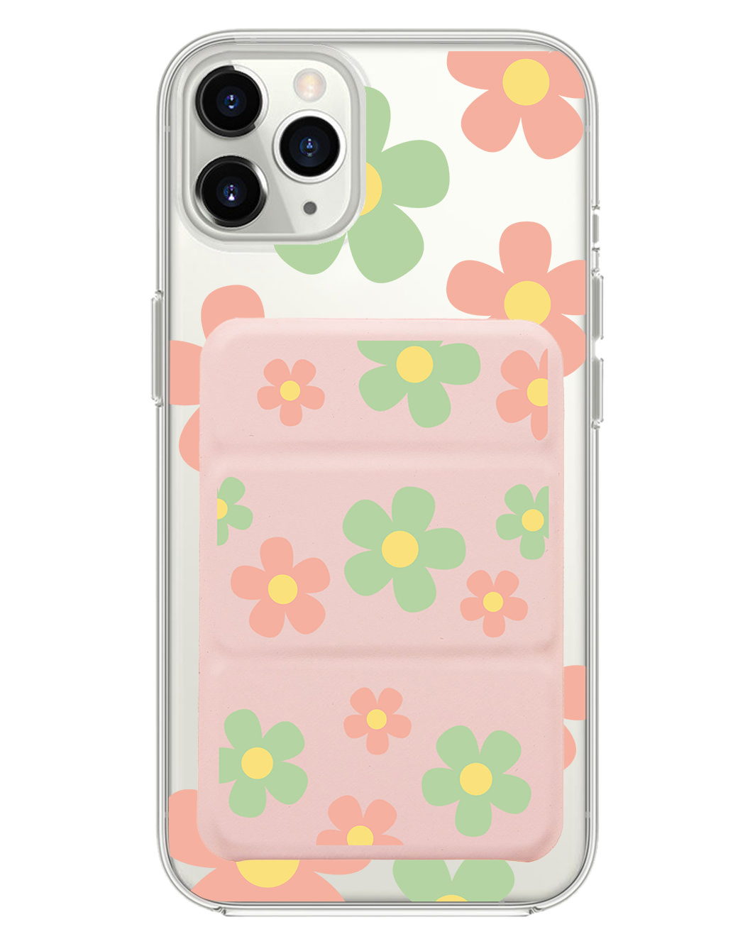 เคสพับสามทบแม่เหล็กสำหรับ iPhone - Daisy Spring