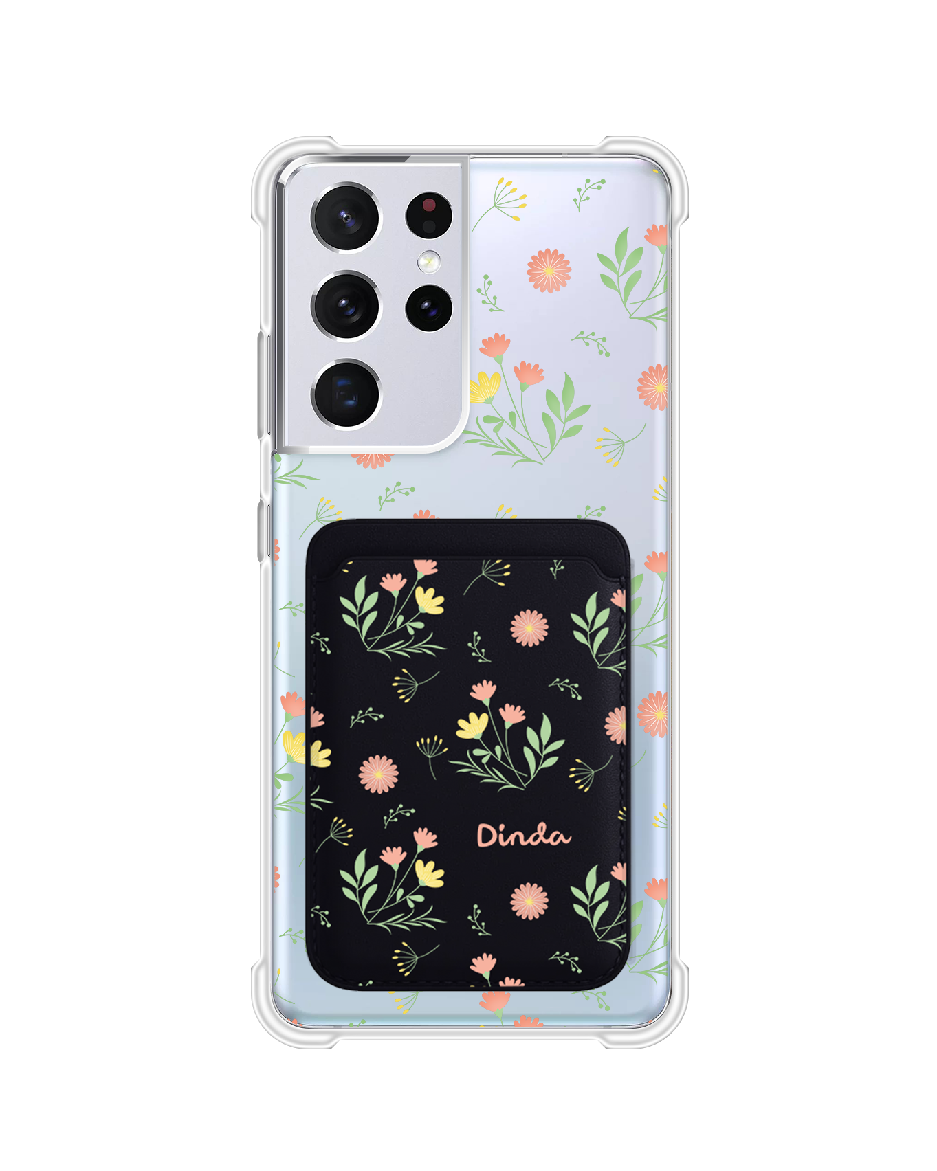 Android Magnetic Wallet Case - Dandelion