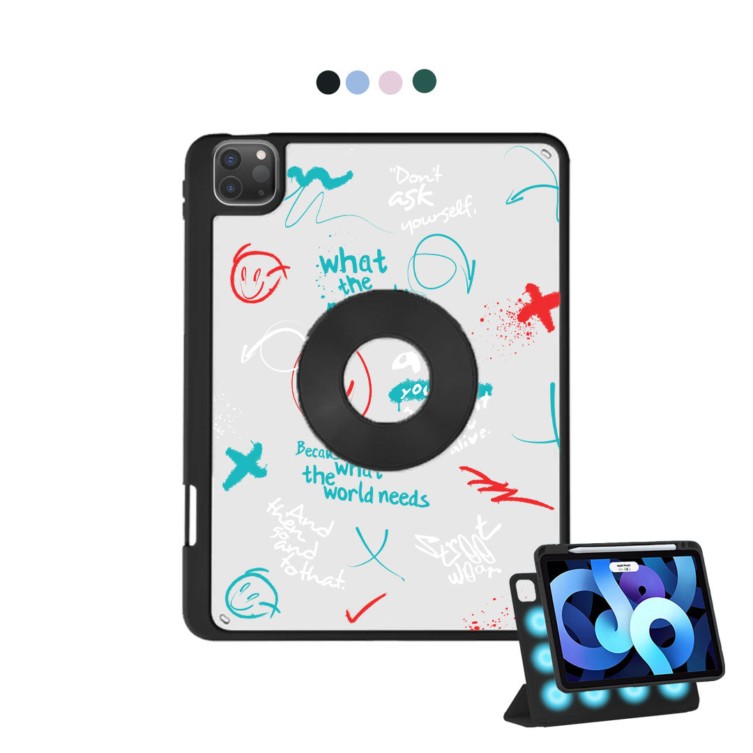 غطاء قابل للفصل لجهاز iPad - Graffiti 2.0