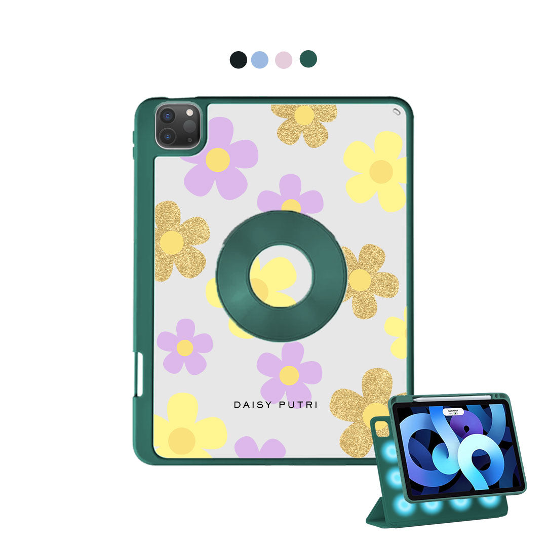 เคสฝาพับแบบถอดได้สำหรับ iPad - Daisy Twinkle