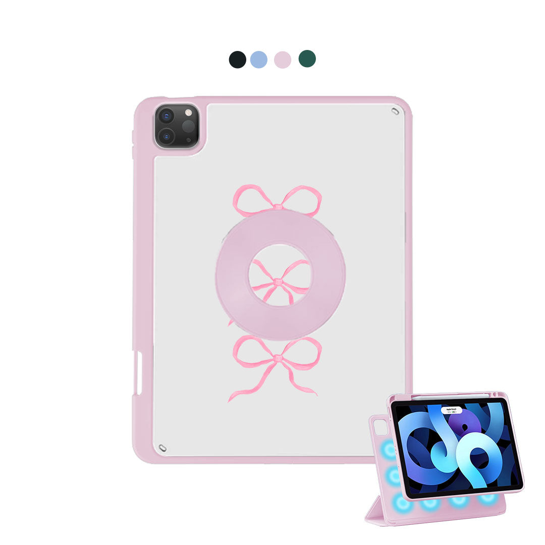 غطاء قابل للفصل لجهاز iPad - Coquette Triple Bow