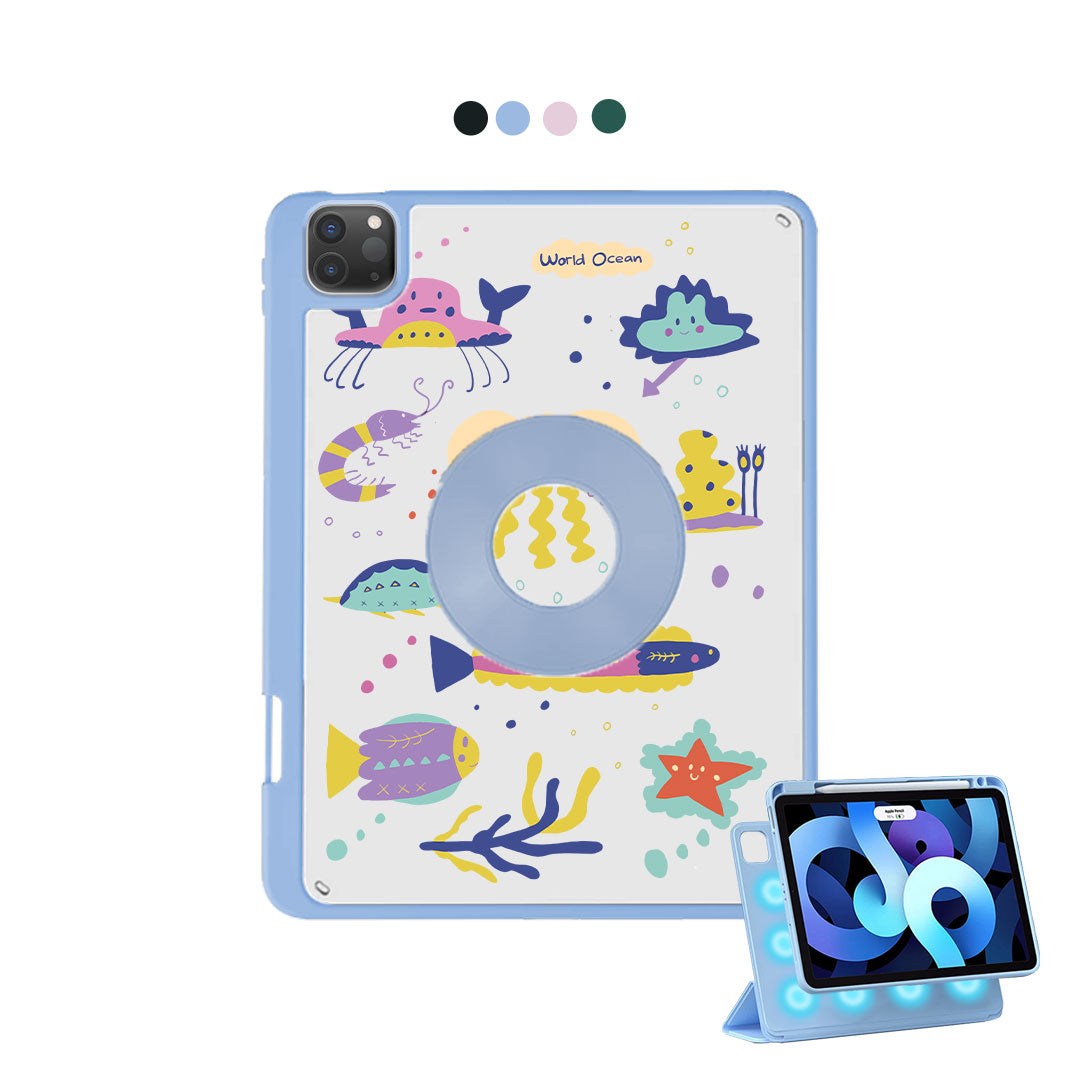 غطاء قابل للفصل لجهاز iPad - Ocean World