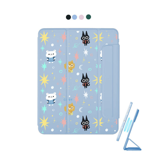 غطاء قابل للفصل لجهاز iPad - حقيبة ظهر للمسافرين