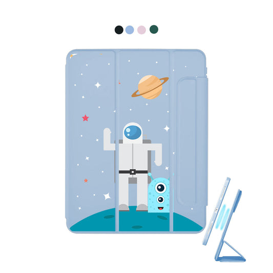 غطاء قابل للفصل لجهاز iPad - أزرق فضائي