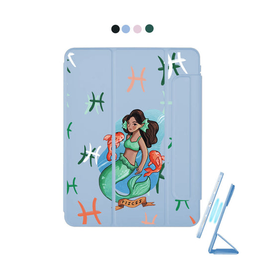 غطاء قابل للفصل لجهاز iPad - برج الحوت