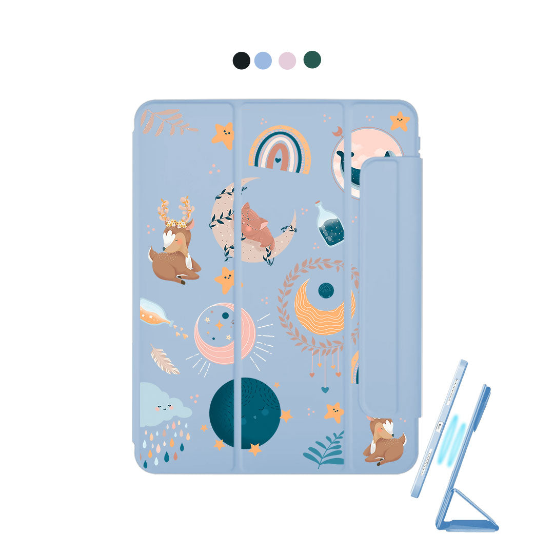 เคสฝาพับแบบถอดได้สำหรับ iPad - สไตล์โบฮีเมียน