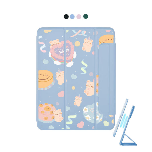 iPad Detachable Flip Cover - Cake Party