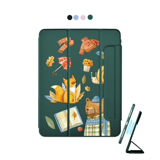 غطاء قابل للفصل لجهاز iPad - Bear & Fox