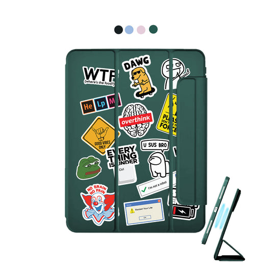 iPad Detachable Flip Cover - Brand Parody 2.0