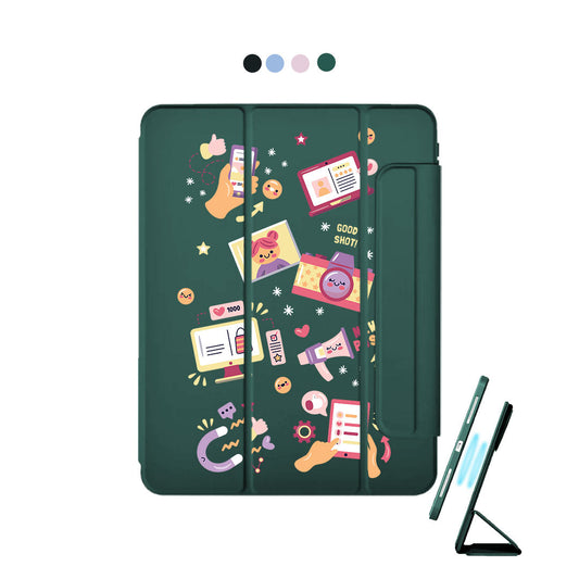 iPad Detachable Flip Cover - Conten Creator