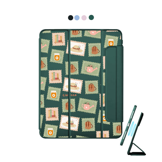 غطاء iPad قابل للفصل - طوابع Cottagecore