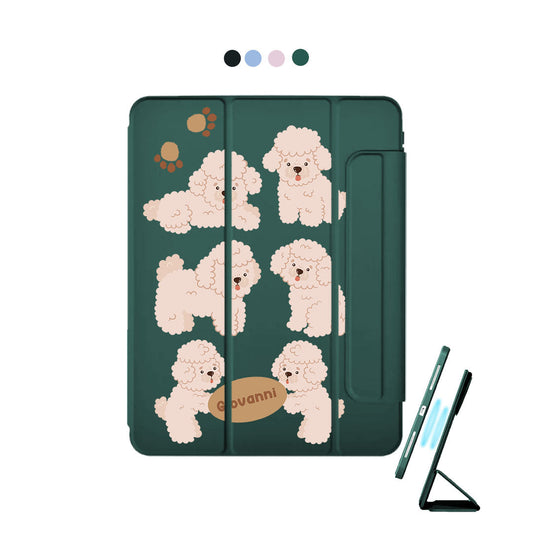 غطاء قابل للفصل لجهاز iPad - Poodle Squad 2.0