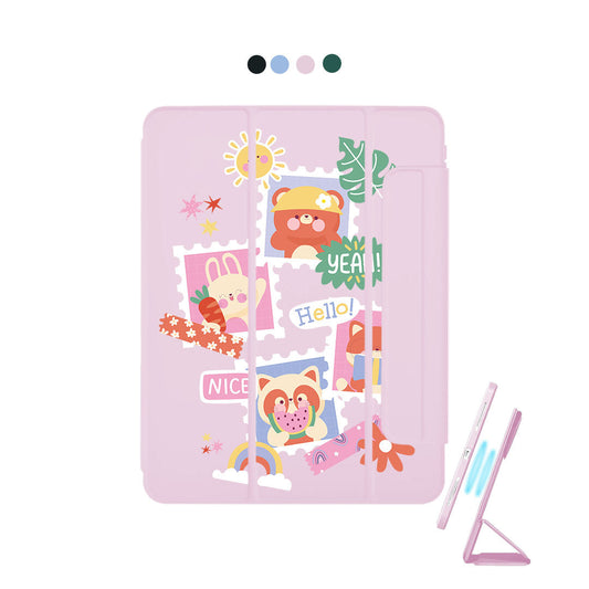 غطاء قابل للفصل لجهاز iPad - Animal Squad