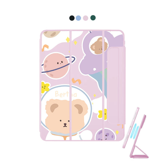 غطاء قابل للفصل لجهاز iPad - Astro Bear
