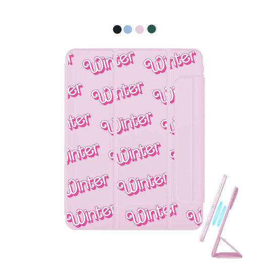 غطاء قابل للفصل لجهاز iPad - شعار باربي