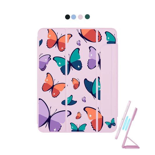 iPad Detachable Flip Cover - Butterfly