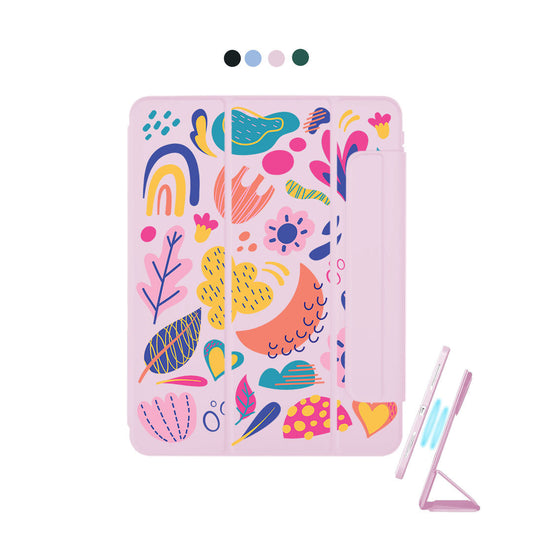 iPad Detachable Flip Cover - Florals