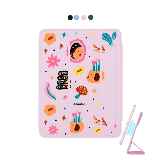 غطاء قابل للفصل لجهاز iPad - Grow and Bloom