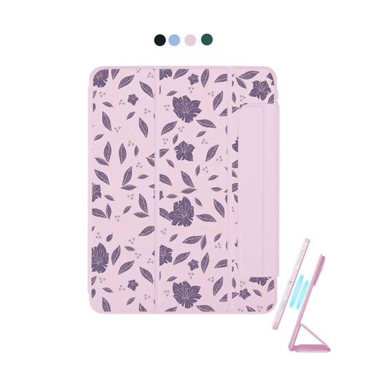 غطاء iPad قابل للفصل - Sketchy Flower 4.0