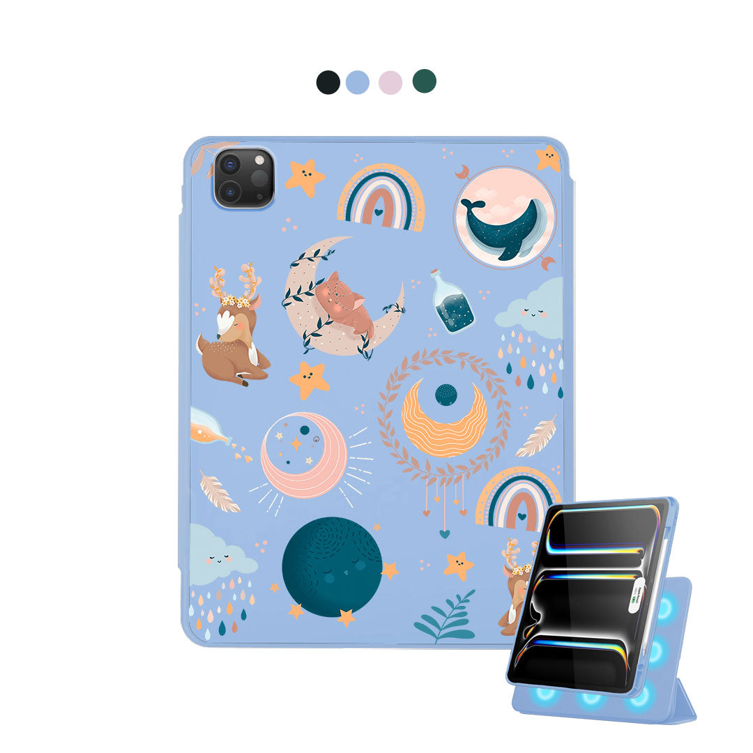 เคสฝาพับแบบถอดได้สำหรับ iPad - สไตล์โบฮีเมียน