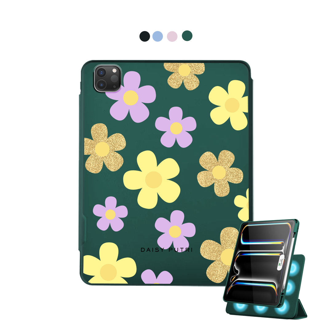 เคสฝาพับแบบถอดได้สำหรับ iPad - Daisy Twinkle