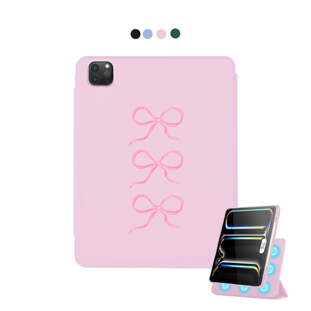 غطاء قابل للفصل لجهاز iPad - Coquette Triple Bow